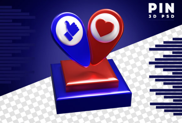3D Pin Logo Love Rendering: A Premium Font for Modern Design