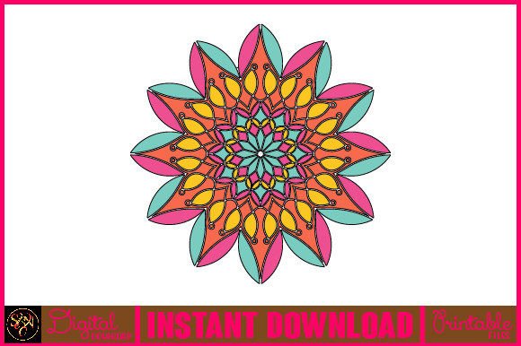 Mandala 3D Layered SVG Cut File-164: Elevate Your Creative Projects