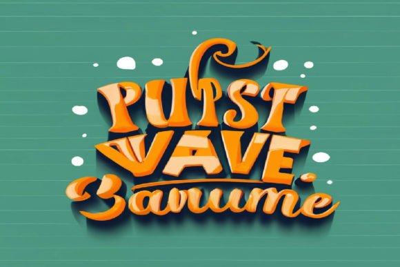 Orange Pumpkin 3D Text Effect Editable: Bold & Easy to Use